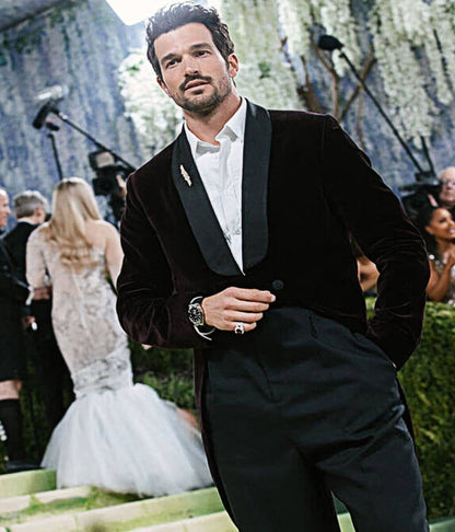 Paul Anthony Kelly Met Gala 2026 Black Velvet Tailcoat