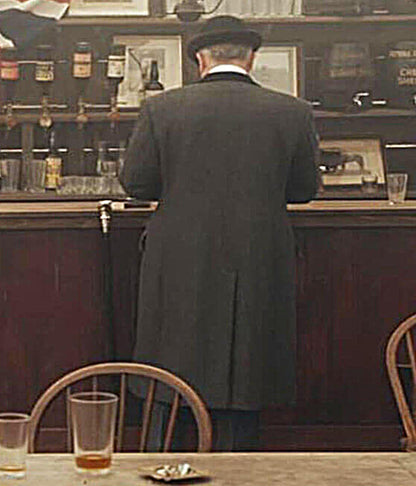 Peaky Blinder S01 Sam Neil Grey Wool Coat