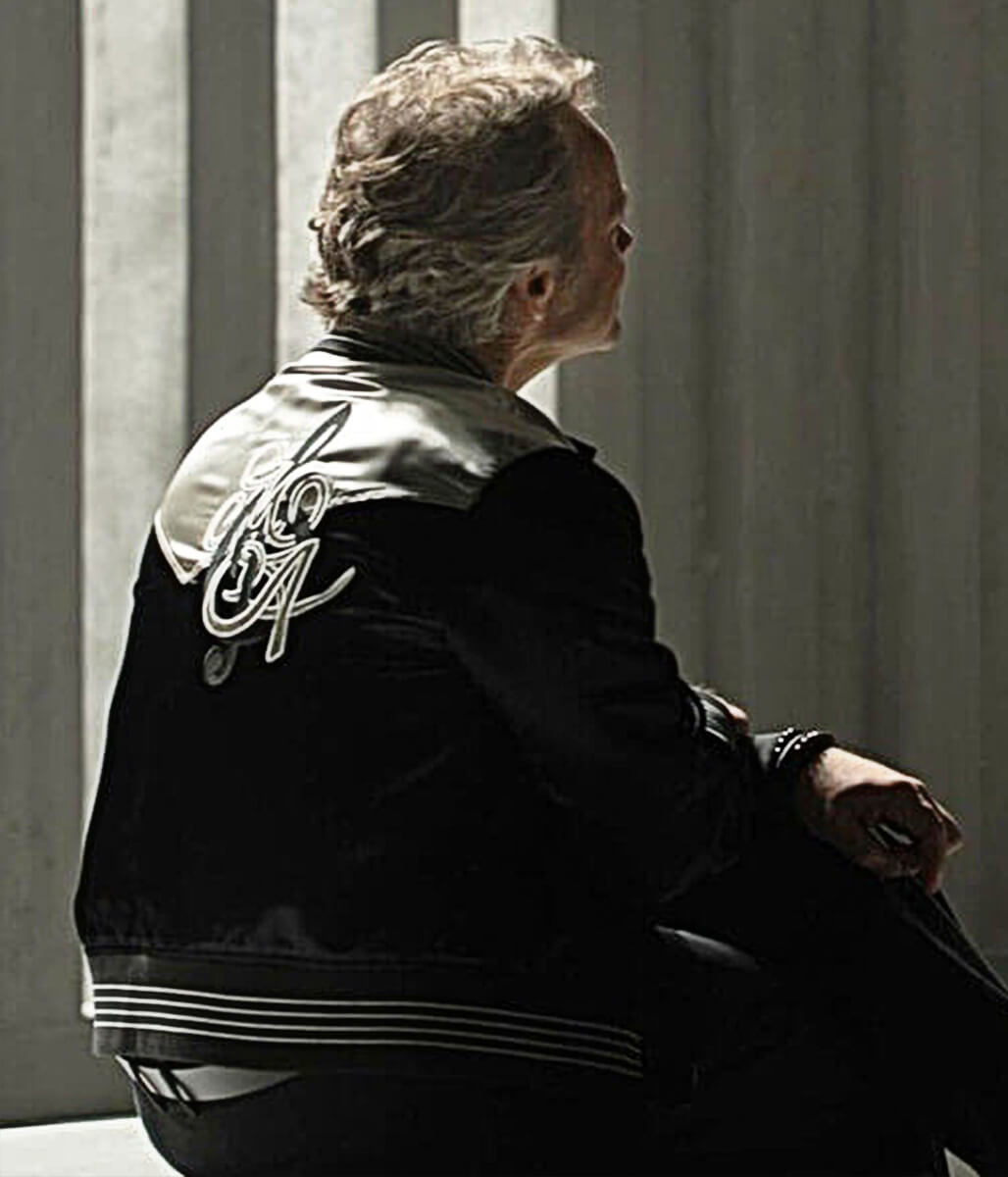 Peter Sarsgard DTFU St Louis S01 Black Bomber Jacket