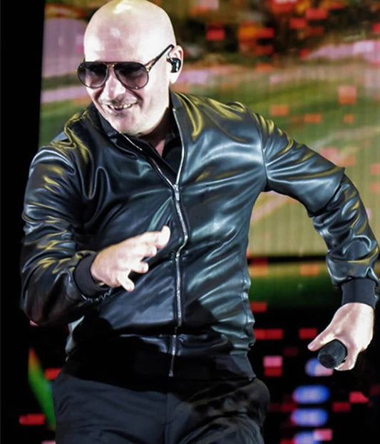 Pitbull Black Leather Jacket