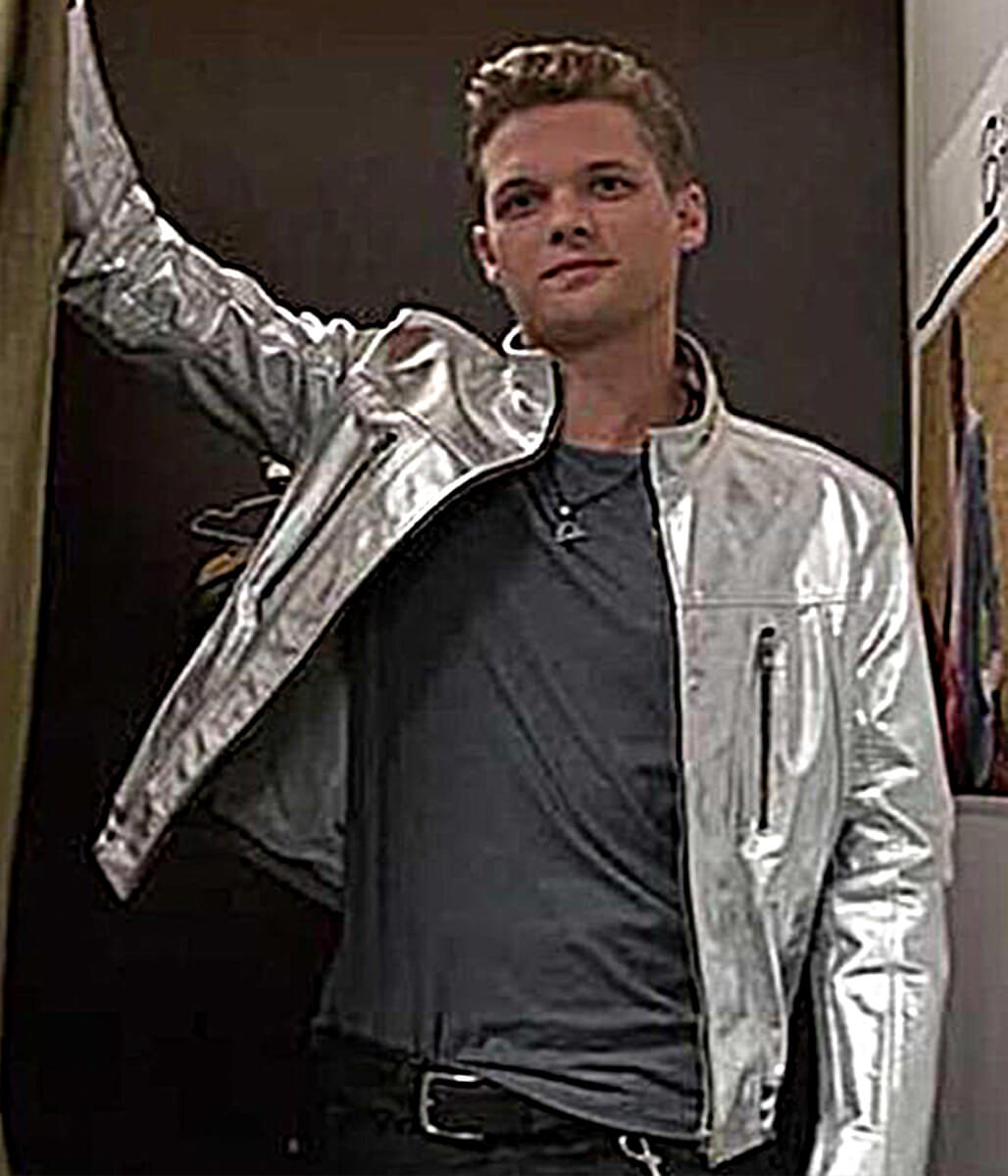 Power Rangers Megaforce Orion Silver Leather Jacket