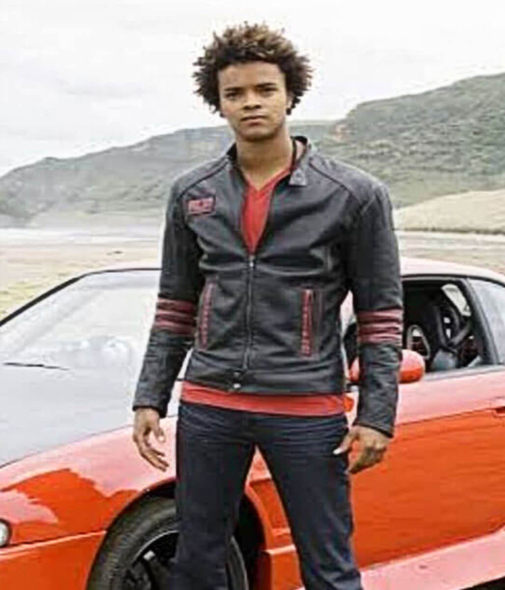 Power Rangers RPM Scott Truman Black Leather Jacket