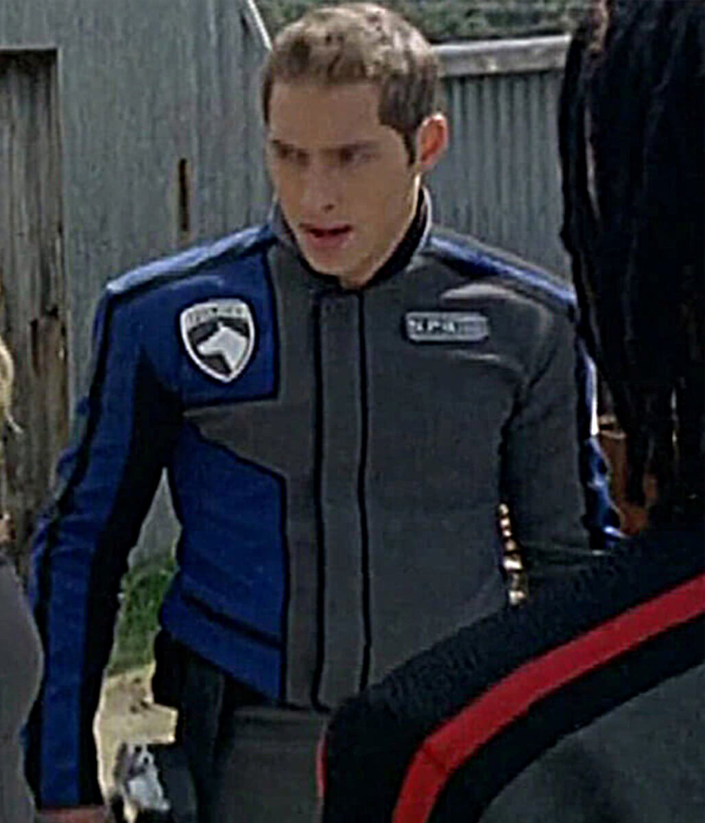 Power Rangers SPD Sky Tate Blue Costume Jacket