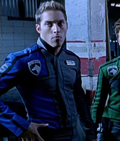 Power Rangers SPD Sky Tate Blue Costume Jacket