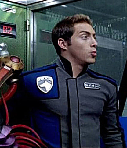 Power Rangers SPD Sky Tate Blue Costume Jacket
