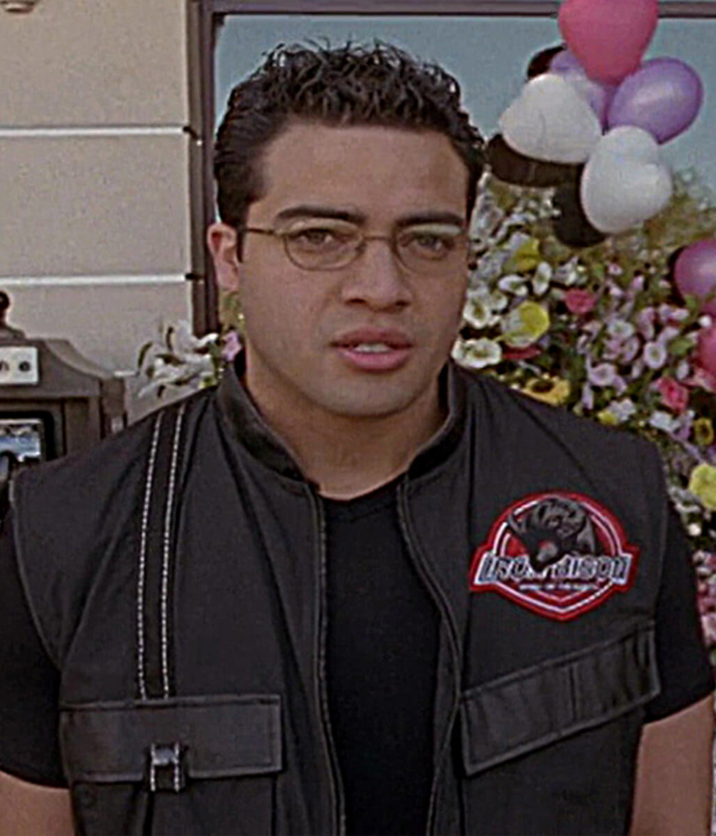 Power Rangers Wild Force Danny Delgado Black Cotton Vest