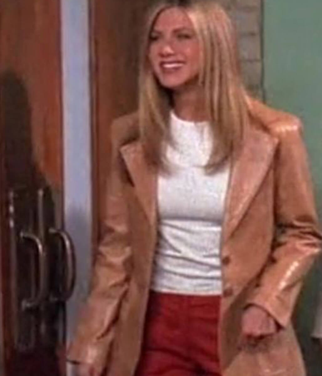 Rachel Green Friends Brown Leather Jacket