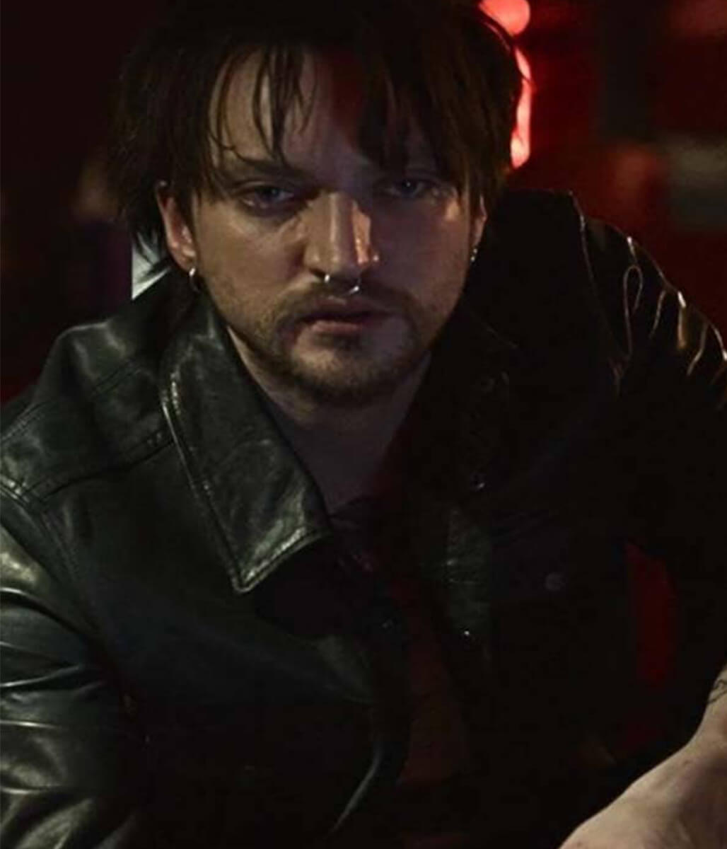 Richard Harmon Final Destination Bloodlines 2025 Erick Black Jacket