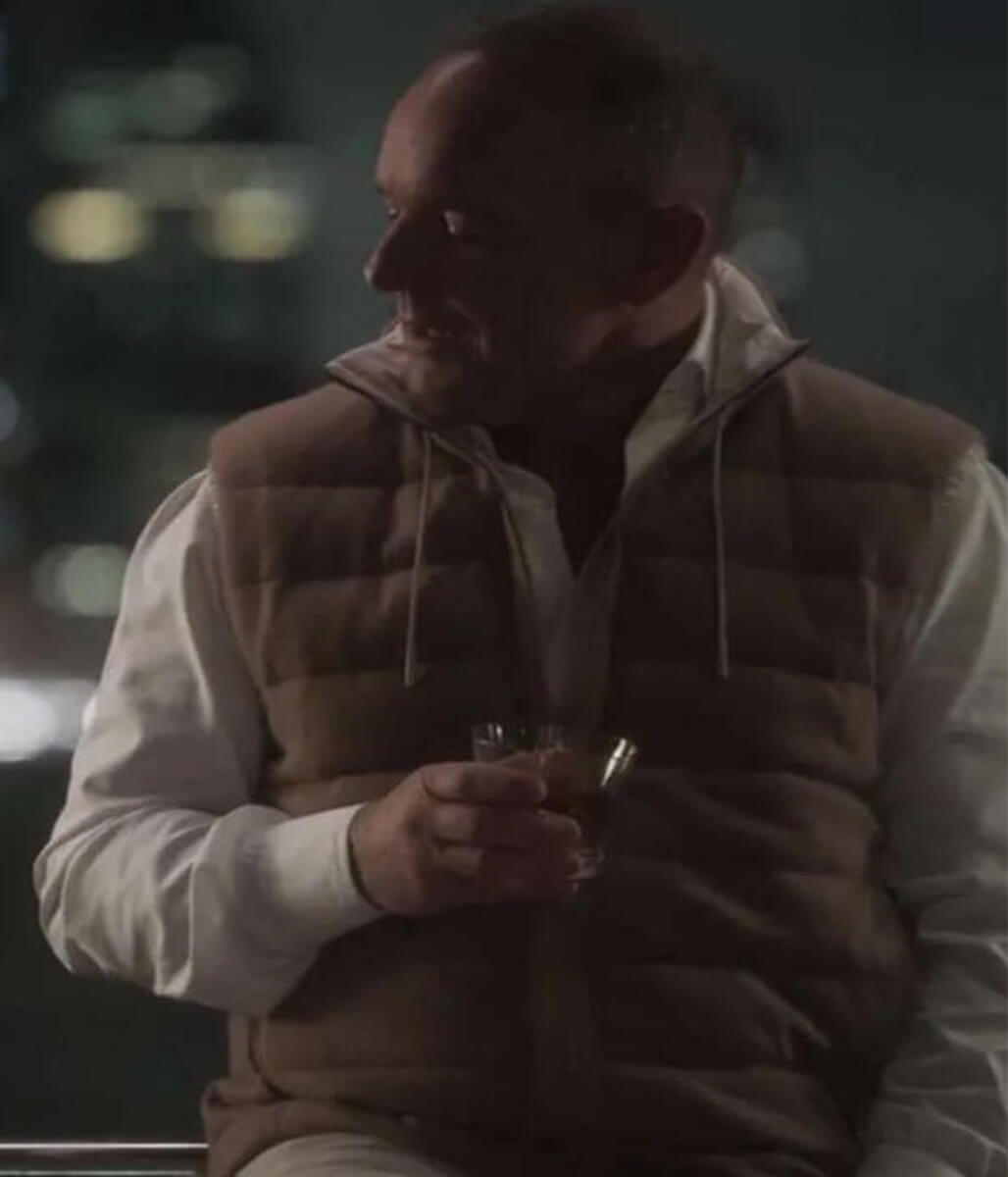 Robert Lyndon Zero Day 2025 Clark Gregg Puffer Vest
