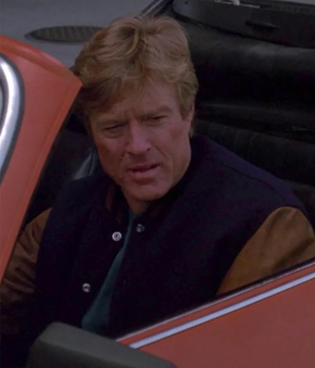 Robert Redford Sneakers Varsity Jacket