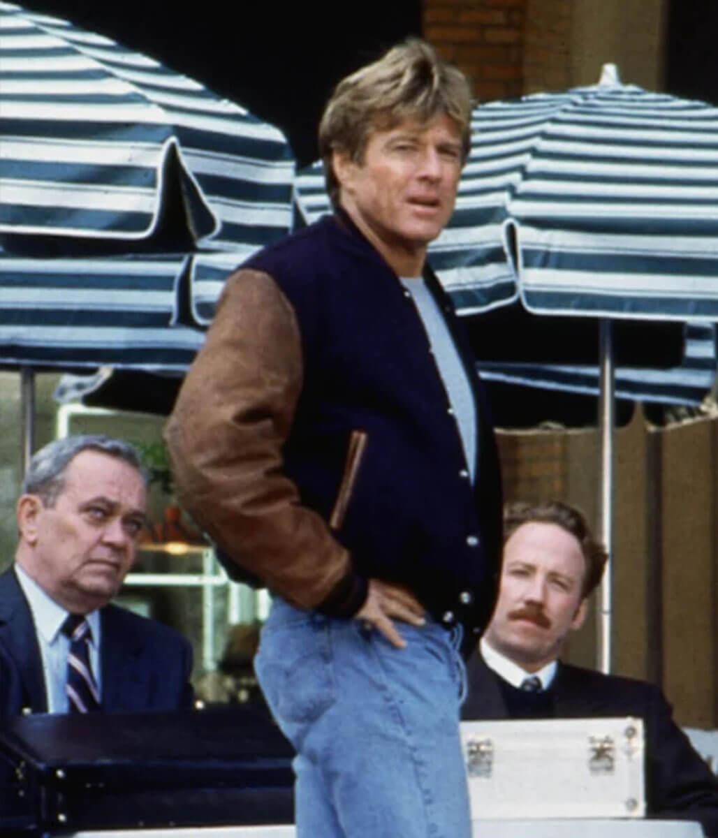 Robert Redford Sneakers Varsity Jacket