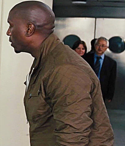 Roman Pearce Fast & Furious 6 Brown Cotton Jacket
