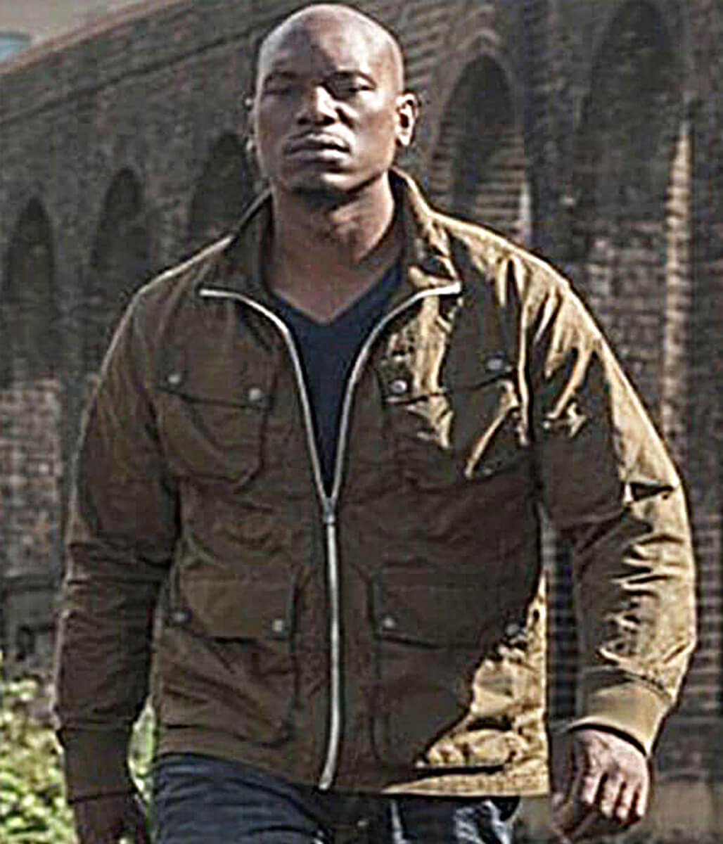 Roman Pearce Fast & Furious 6 Brown Cotton Jacket