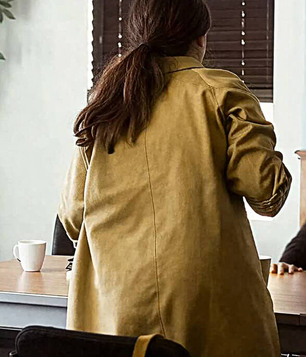 Rooster S1 Charly Clive Brown Cotton Coat