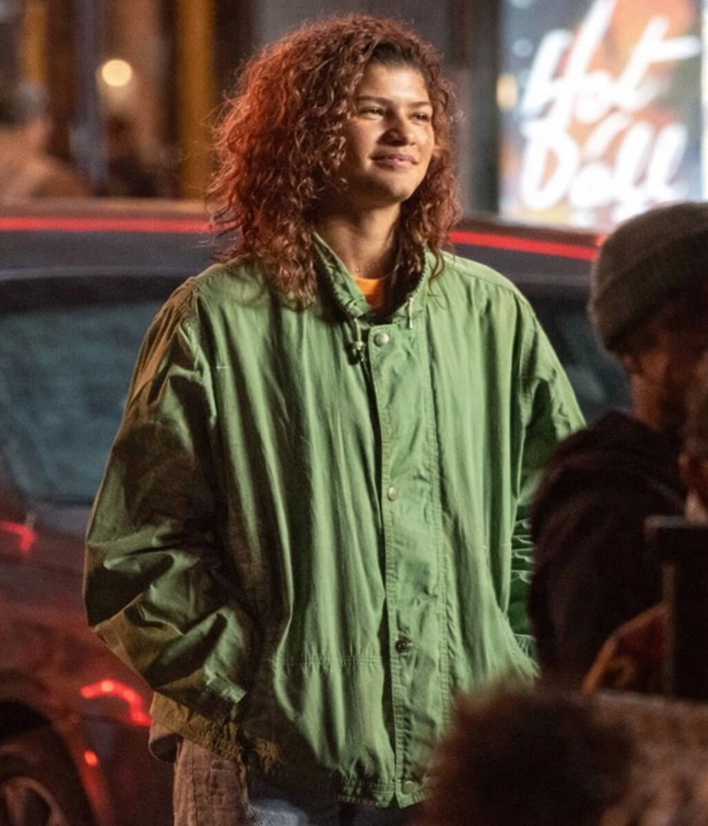 Rue Bennett Euphoria S03 Green Cotton Jacket
