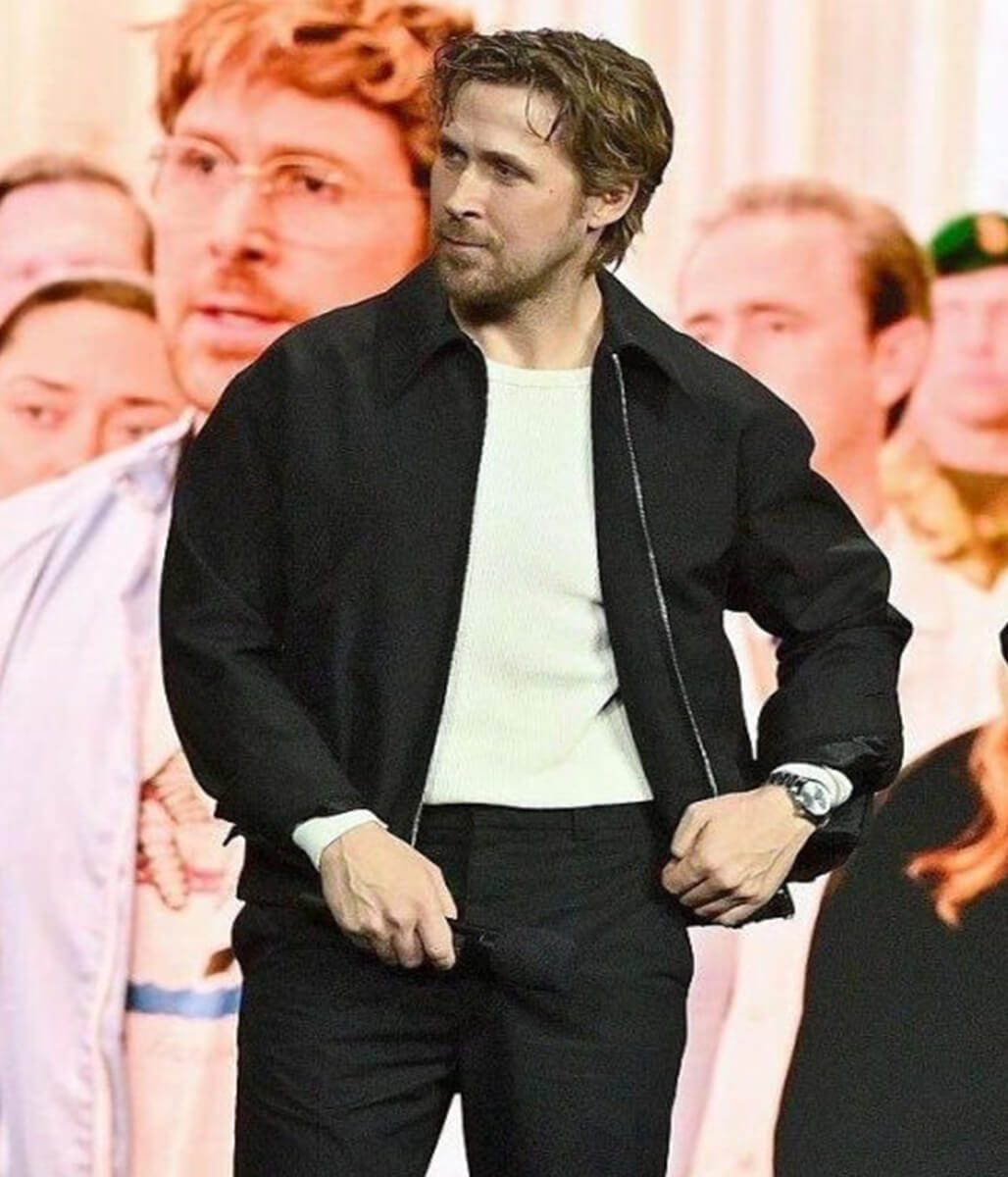 Ryan Gosling Movie Event Black Cotton Jacket
