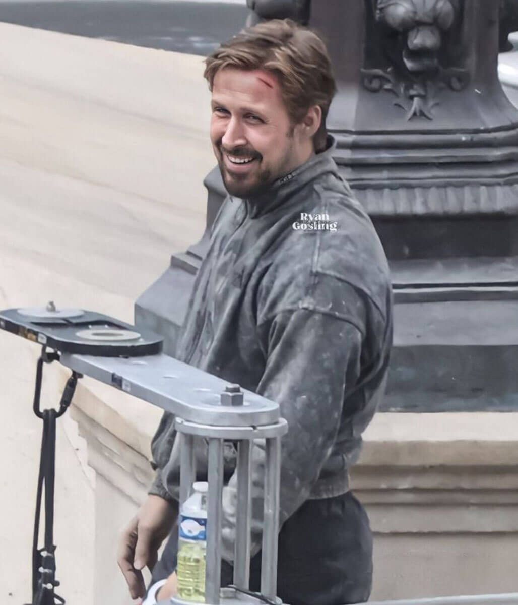 Ryan Gosling The Gray Man Grey Cotton Jacket
