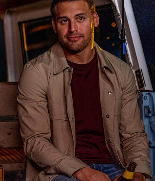 Ryan Guzman 9-1-1 Brown Cotton Jacket
