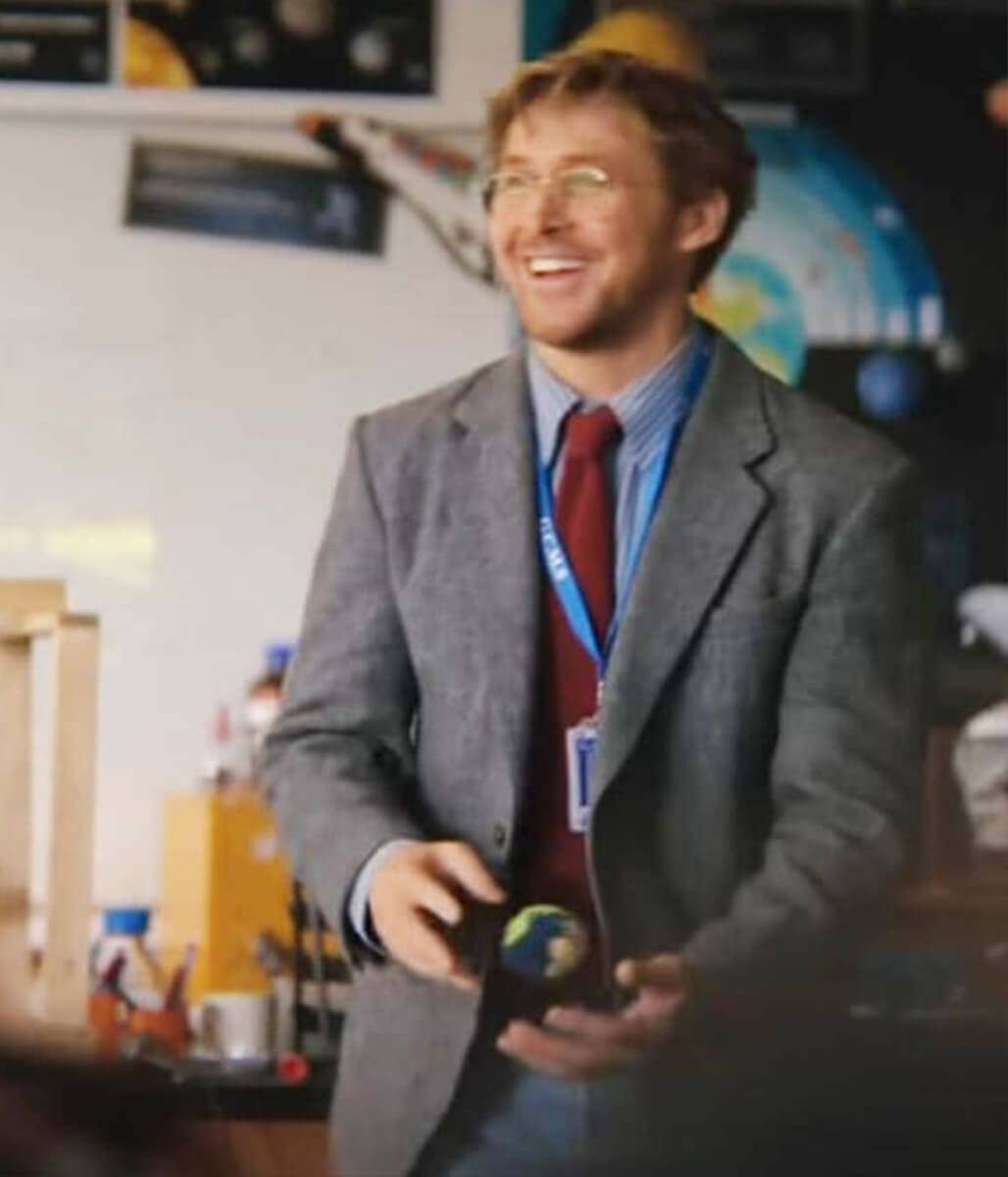 Ryland Grace Project Hail Mary Grey Wool Jacket