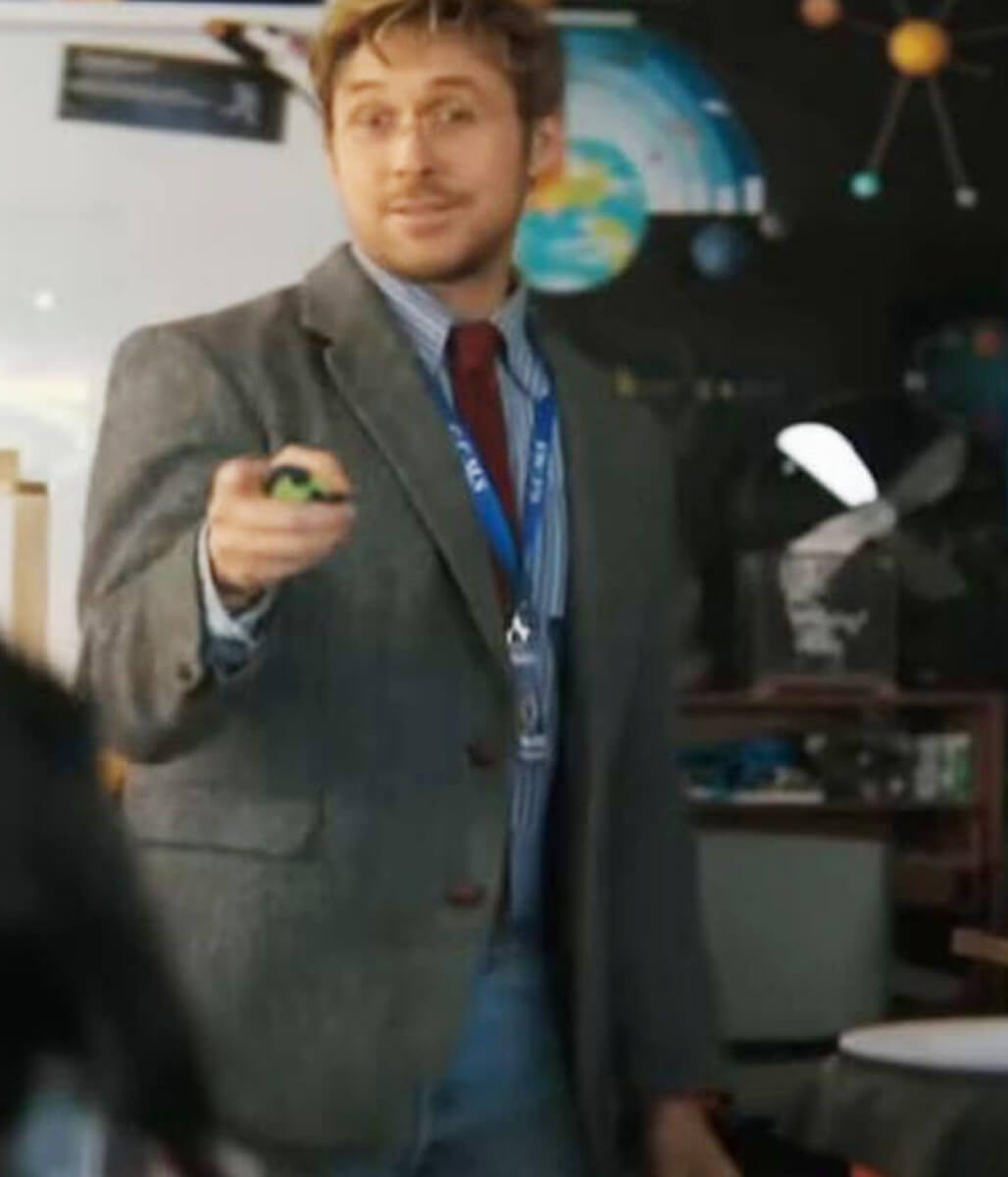 Ryland Grace Project Hail Mary Grey Wool Jacket