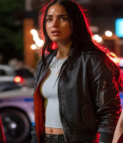 Sam Carpenter Scream VI Black Bomber Jacket