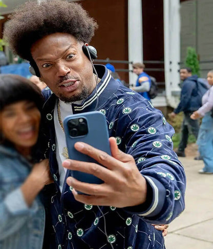 Shorty Meeks Scary Movie 6 Blue Track Jacket