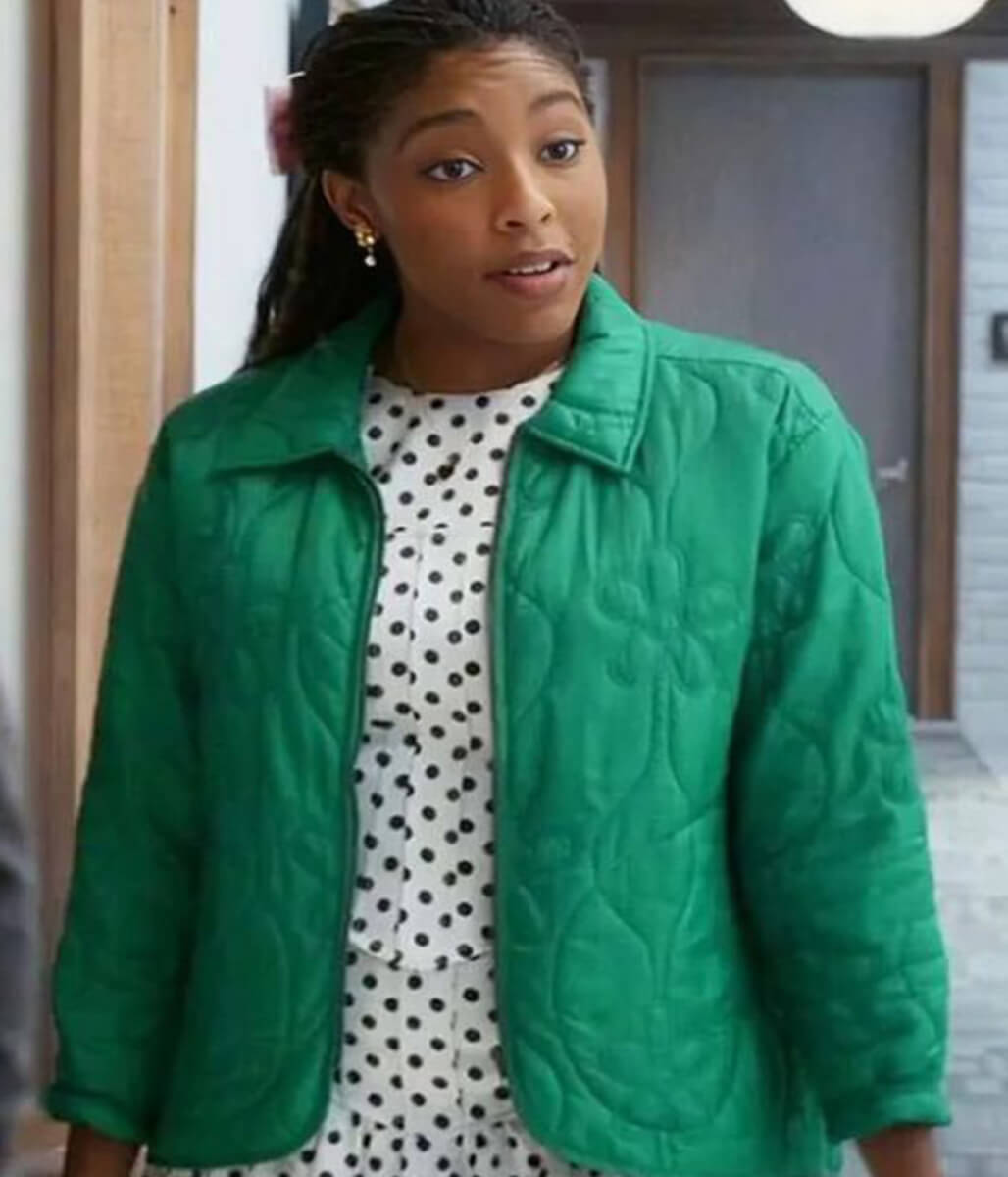 Shrinking S03 Jessica Williams Green Jacket