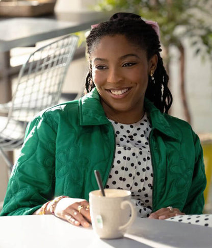 Shrinking S03 Jessica Williams Green Jacket