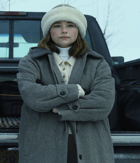 Sidney Scofield The Last Frontier Grey Corduroy Coat