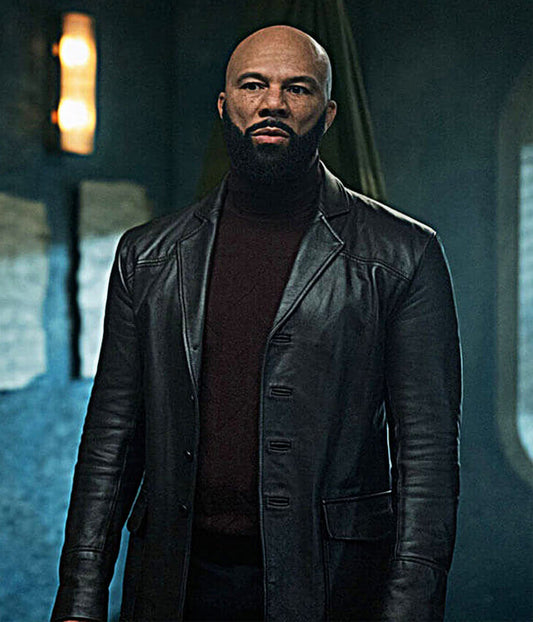 Silo S01 Robert Sims Black Leather Coat