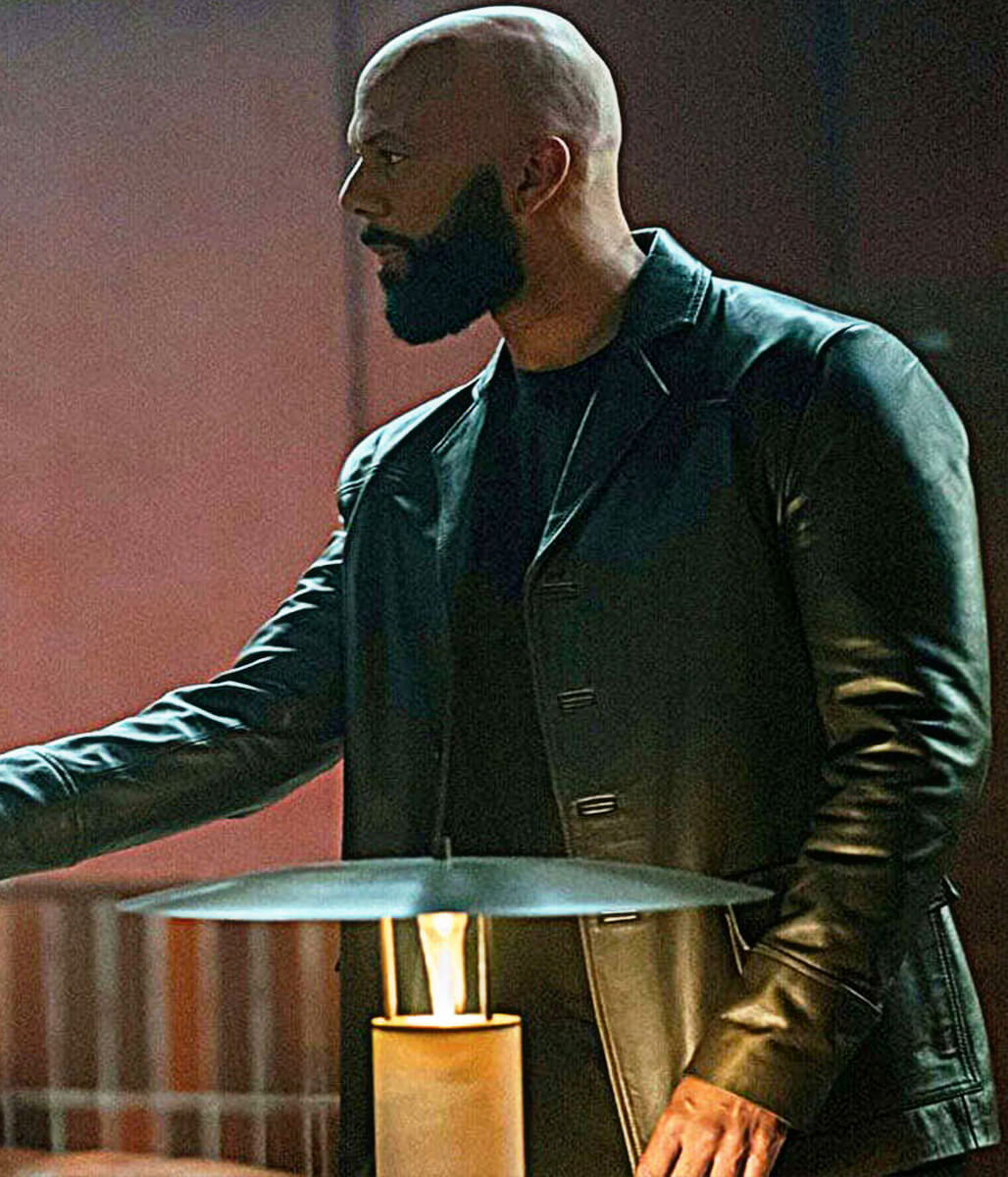 Silo S01 Robert Sims Black Leather Coat