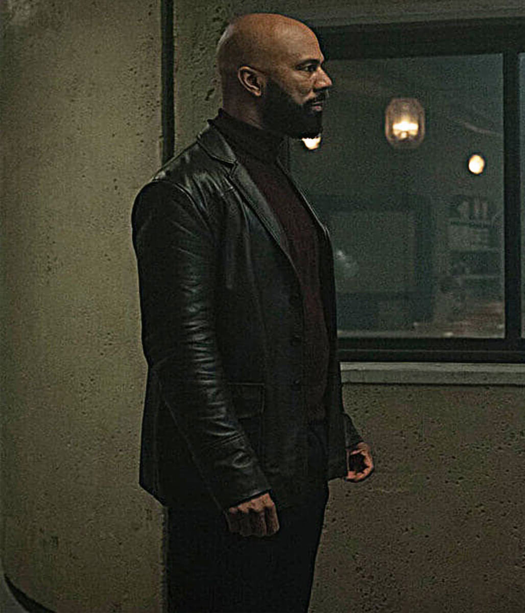 Silo S01 Robert Sims Black Leather Coat