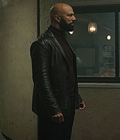 Silo S01 Robert Sims Black Leather Coat