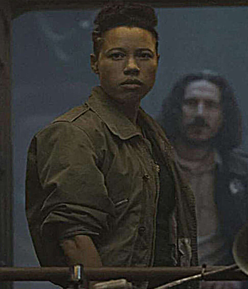 Silo S02 Shirley Campbell Grey Bomber Jacket