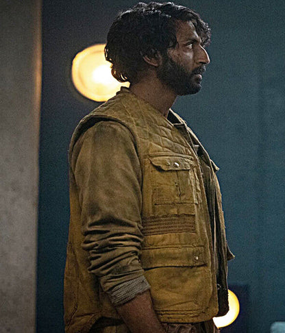 Silo S03 Lukas Skyle Yellow Quilted Vest