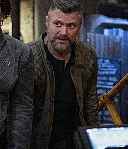 Silo S03 Shane McRae Brown Leather Jacket