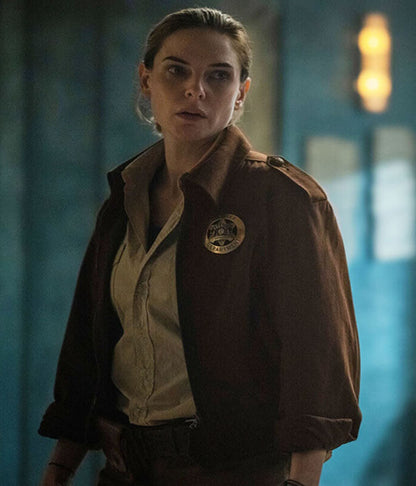 Silo S2 Juliette Nichols Brown Cotton Jacket