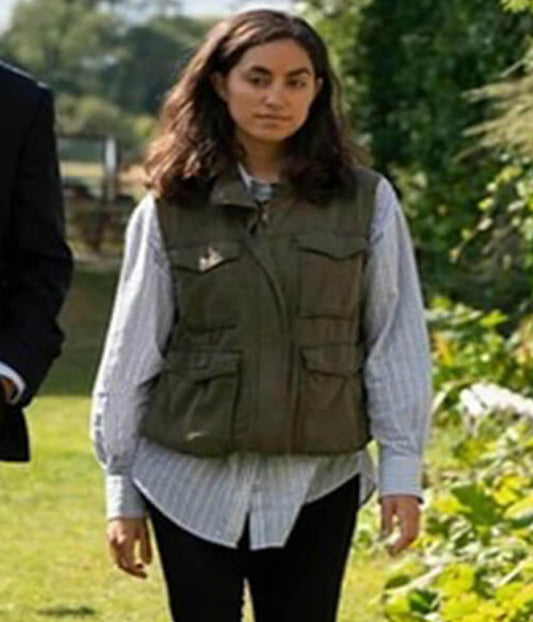 Sofia Barclay Lynley 2025 Green Cotton Vest