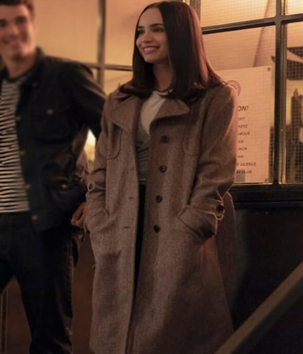 Sofia Carson My Oxford Year 2025 Wool Coat