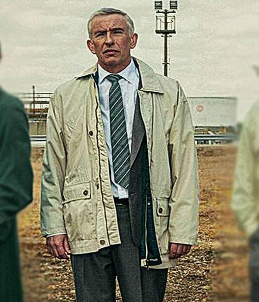 Steeve Coogan Legends S01 White Cotton Jacket