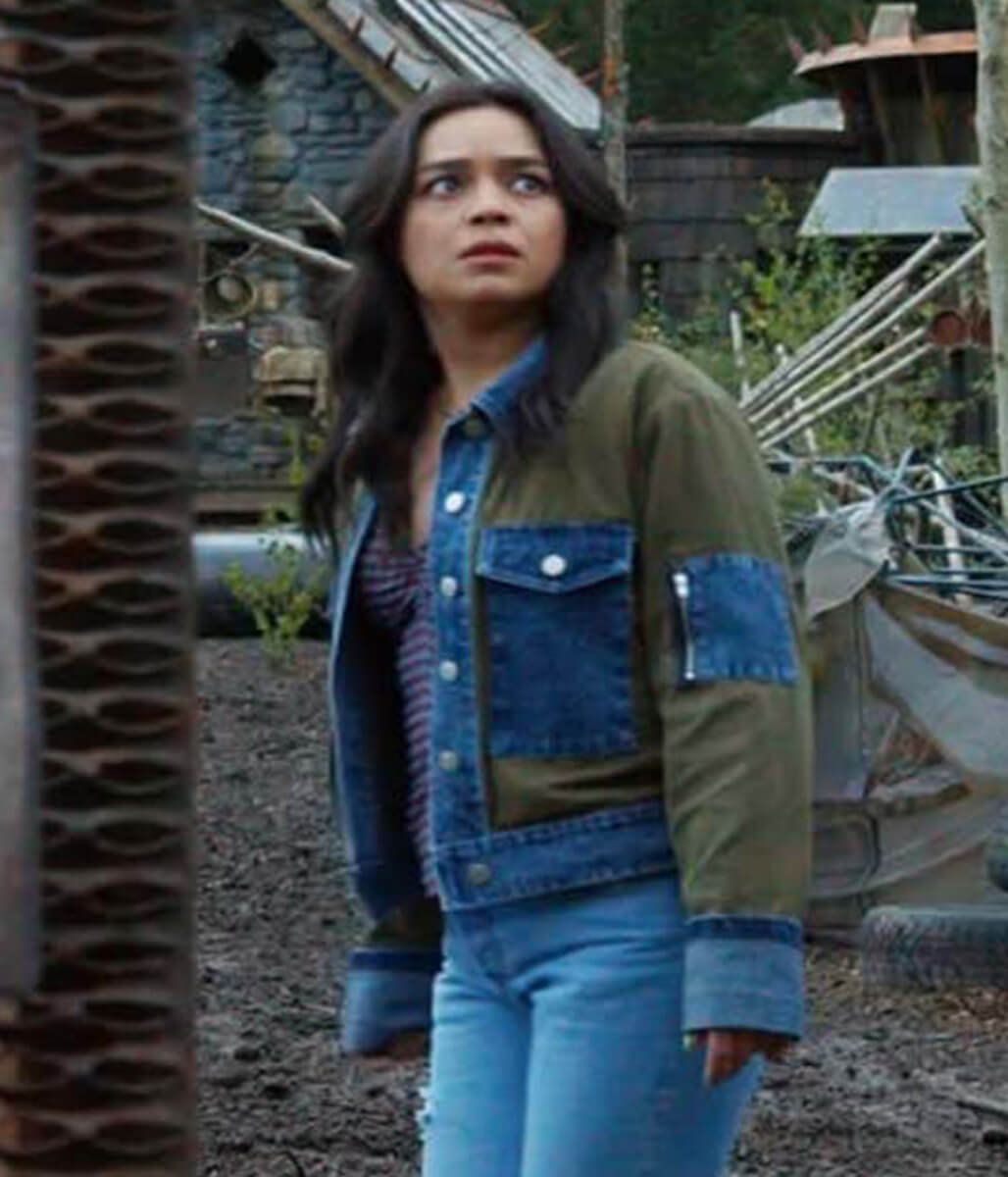 Stefani Reyes Final Destination Bloodlines 2025 Denim Jacket