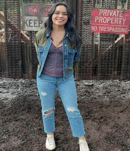 Stefani Reyes Final Destination Bloodlines 2025 Denim Jacket
