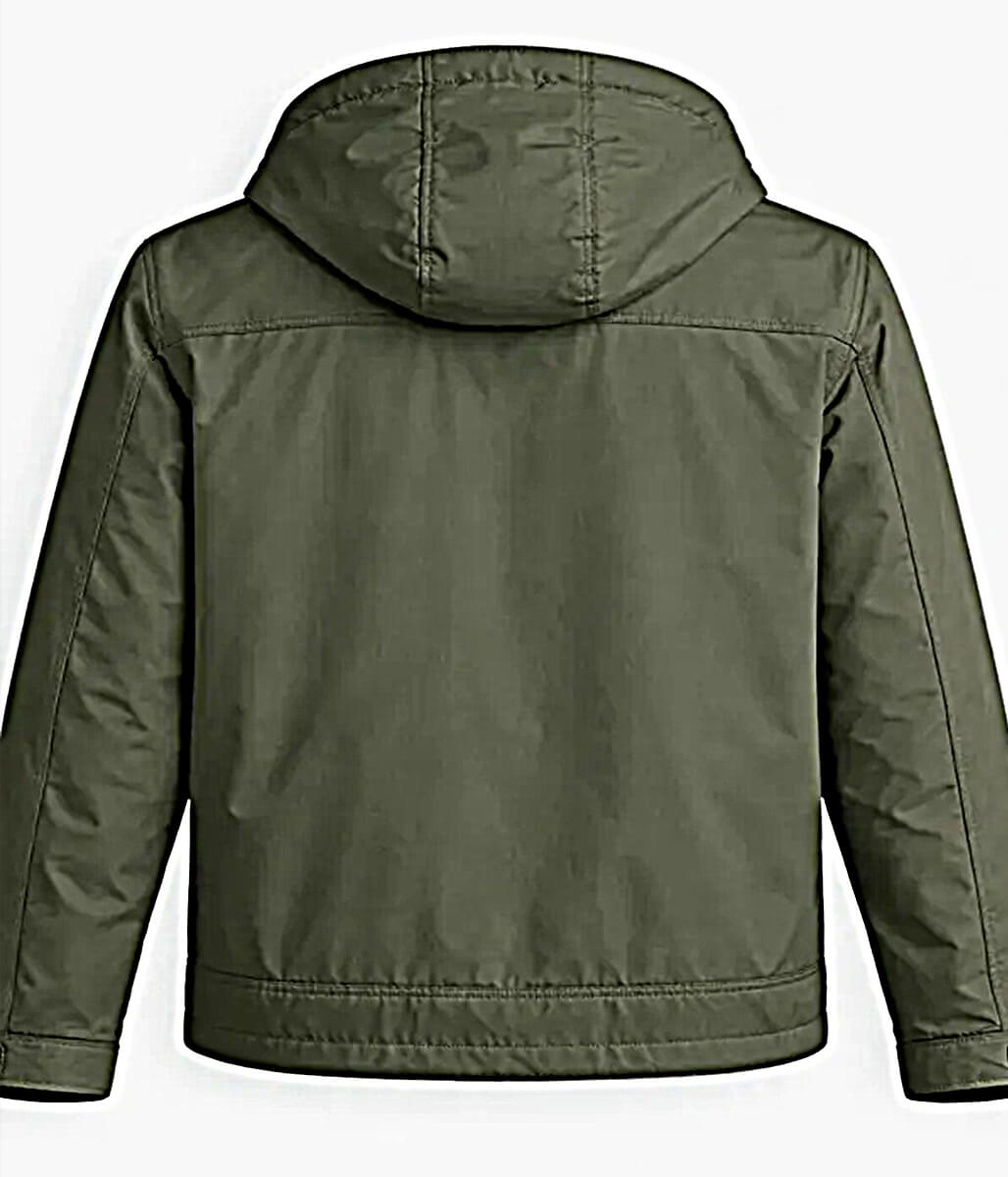 Steve Carell Rooster S1 Green Cotton Jacket