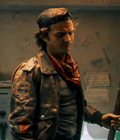 Steve Harrington Stranger Things S05 Brown Leather Jacket
