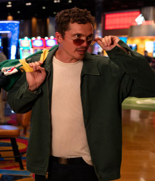 Steve Zahn Eenie Meanie 2025 Green Cotton Jacket