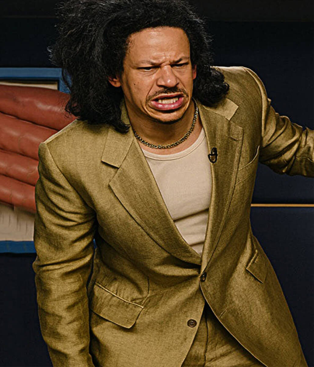 Street Fighter 2026 Eric Andre Mustard Blazer