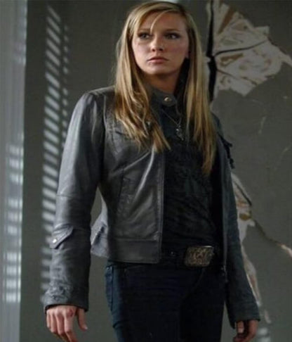 Supernatural Katie Cassidy Ruby Leather Jacket