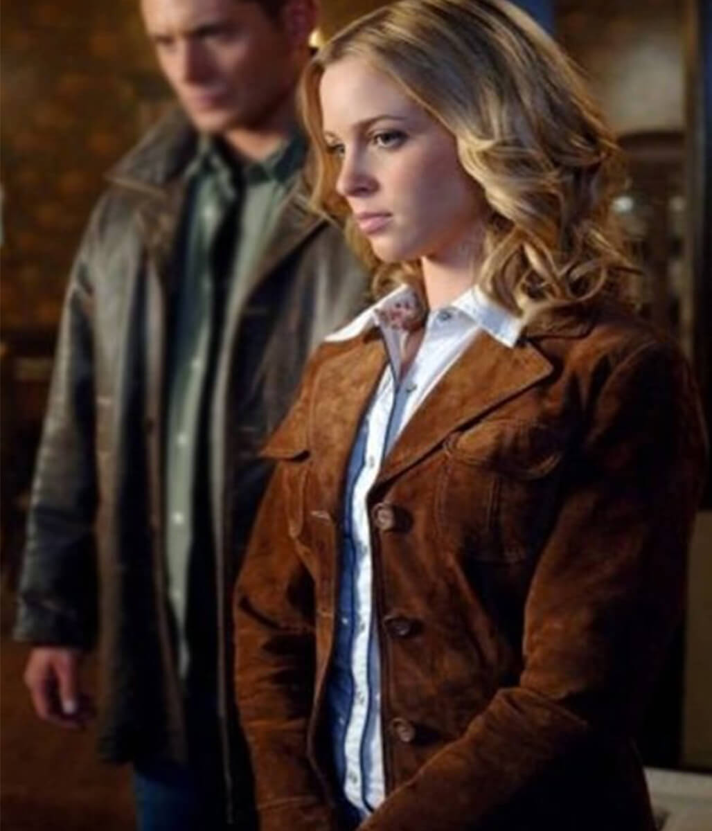 Supernatural Mary Winchester Suede Leather Jacket
