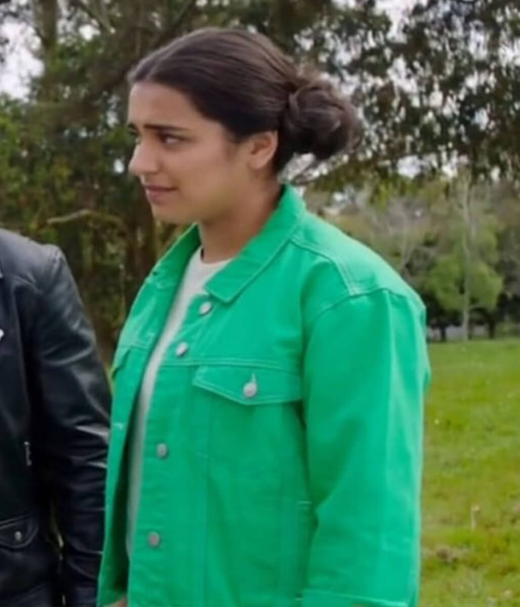 Tessa Rao Power Rangers Dino Fury Cotton Jacket