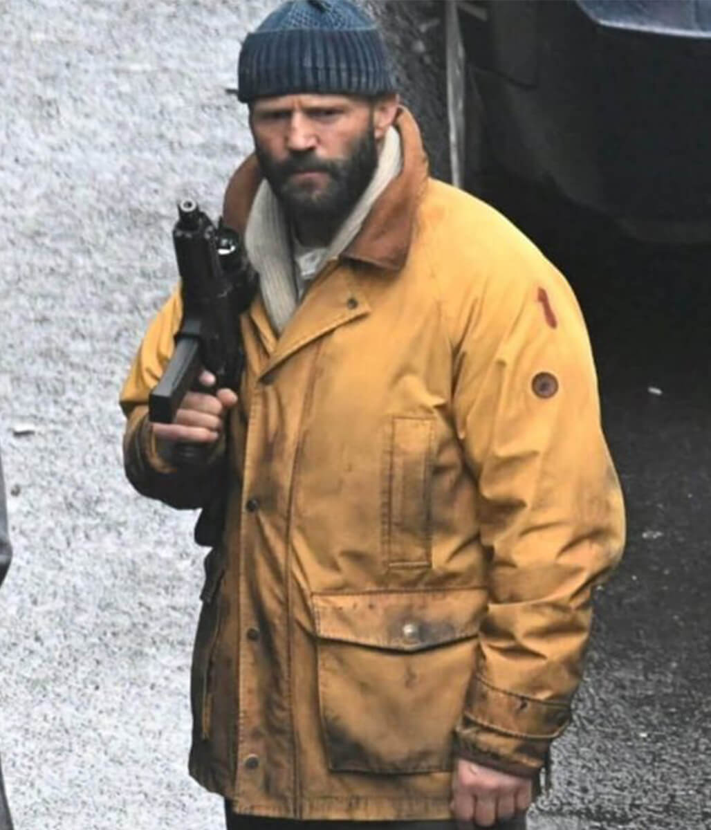 The Beekeeper 2 Jason Statham Yellow Cotton Jacket